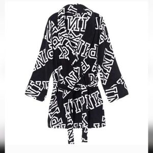 Victorias Secret Cozy Logo Robe
